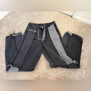 Shein Patchwork Jeans
